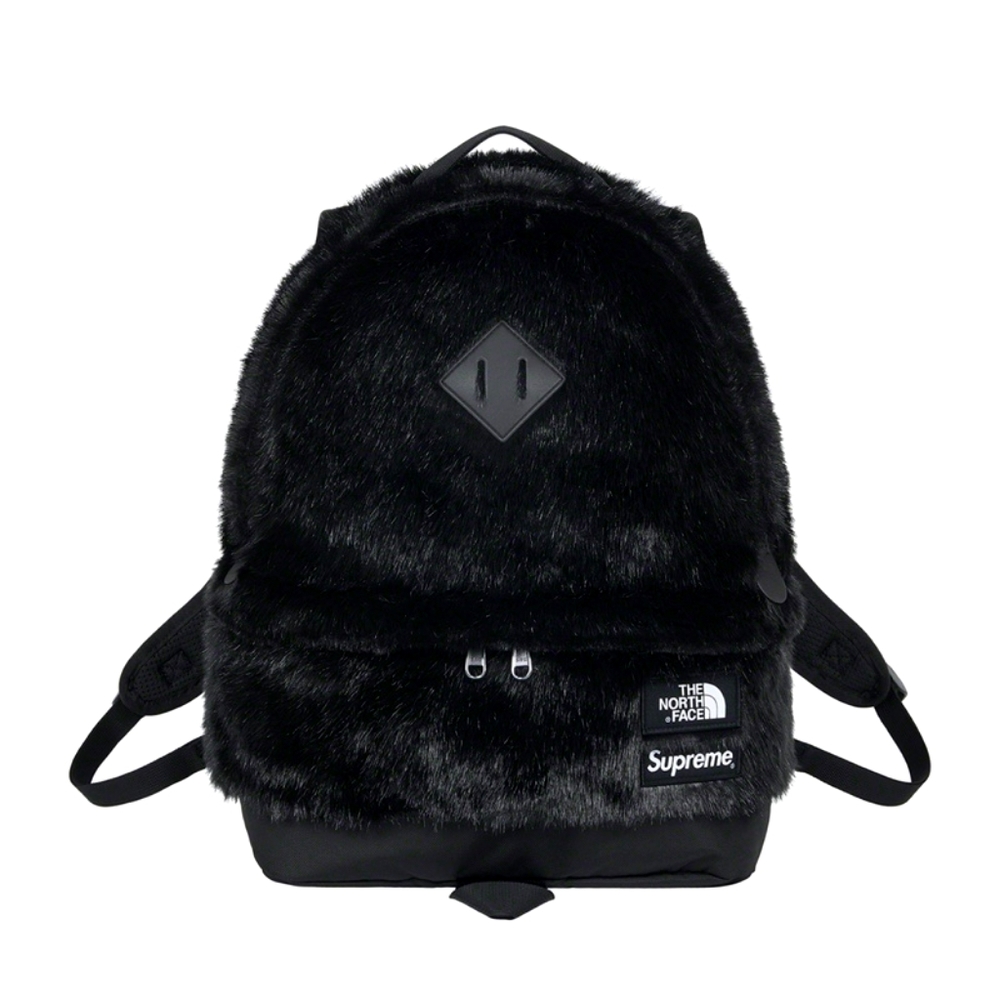Supreme x The North Face faux fur backpack black